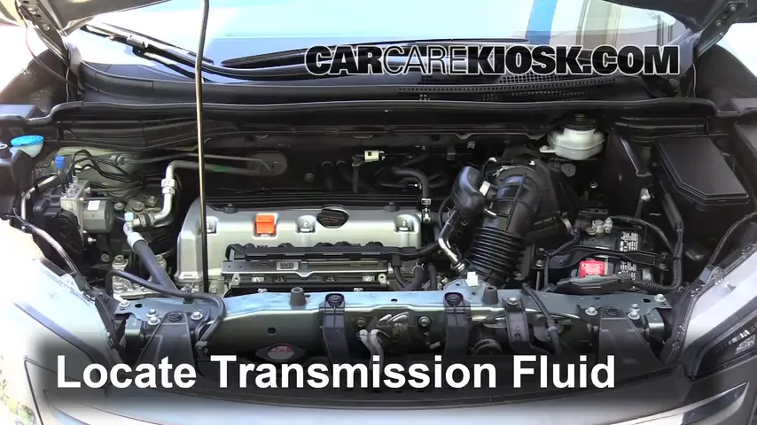 2012 Honda CR-V EX-L 2.4L 4 Cyl. Transmission Fluid Check Fluid Level